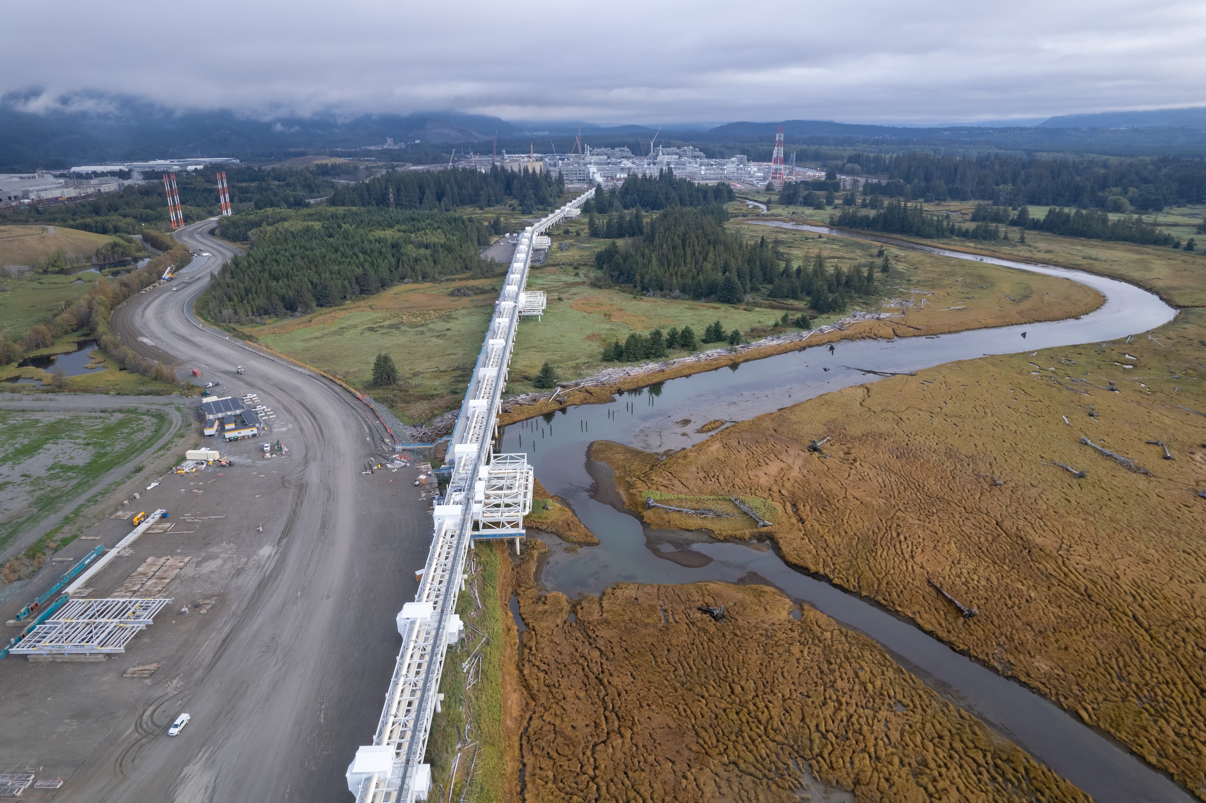 Trestle area
