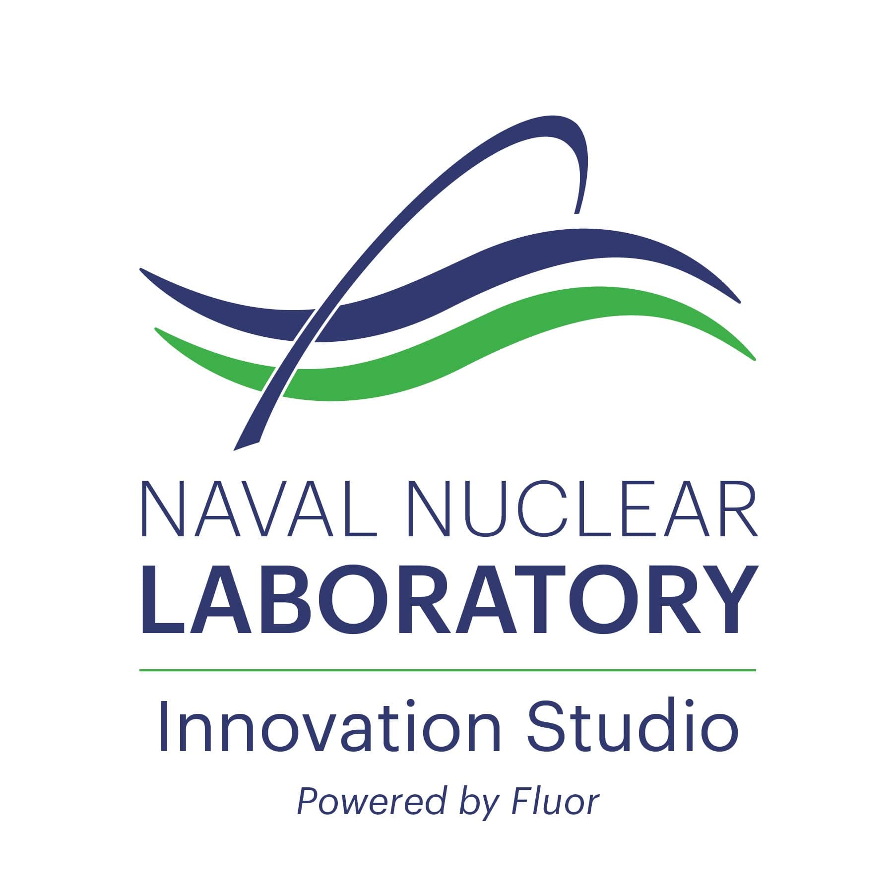 Naval Nuclear Laboratory Innovation Studio, Powered by Fluor (logo)