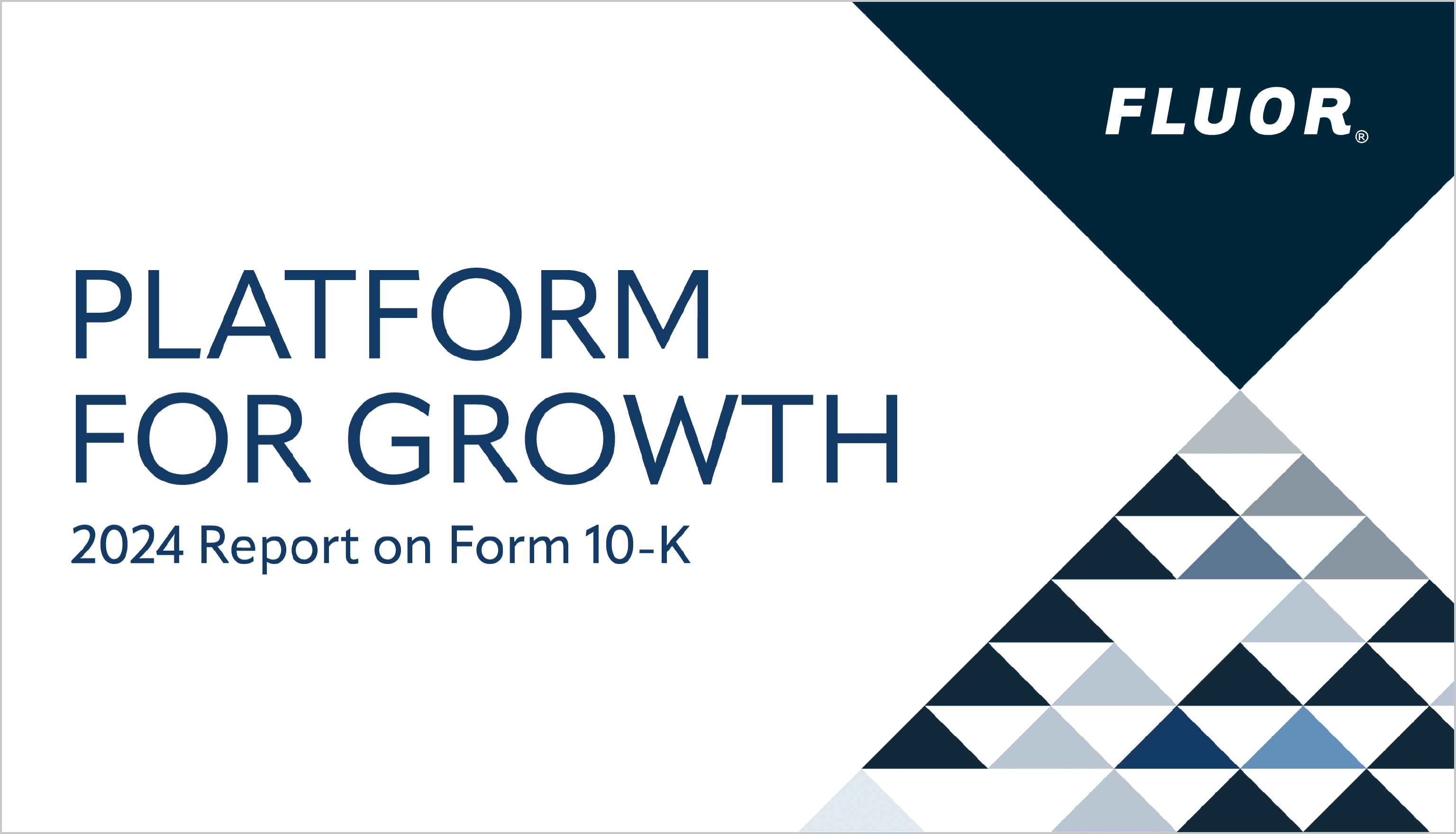 Platform for Growth: 2024 Report on Form 10-K