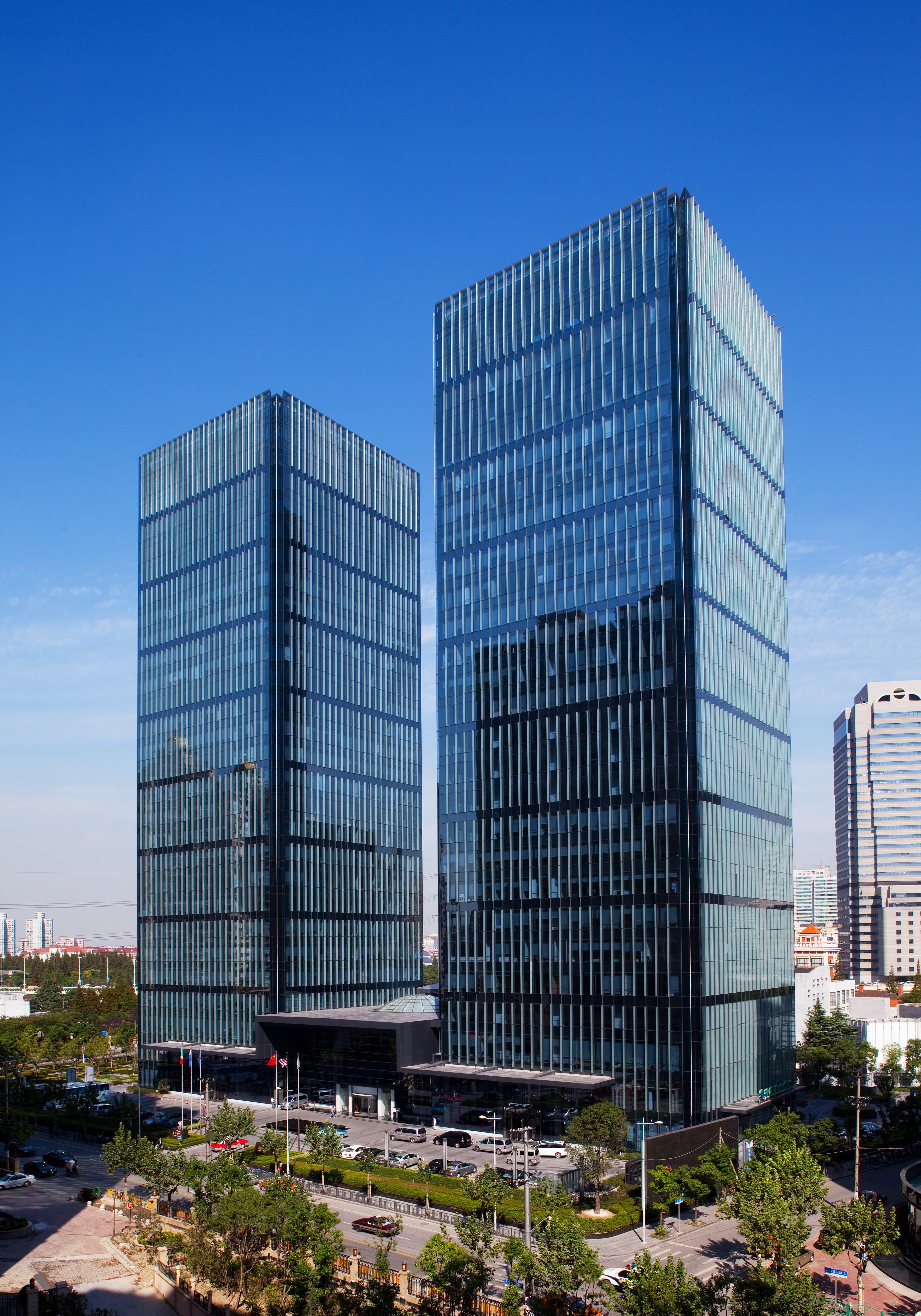 Shanghai office towers